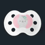 Alpaca llama Baby Pacifier<br><div class="desc">What's cuter then your sweet baby using this adorable pacifier with this cute little alpaca face?</div>