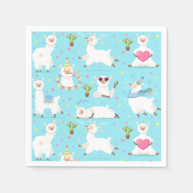 Alpaca/Llama Napkins (Front)