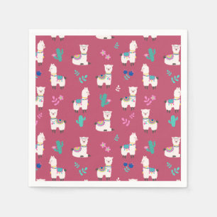 Alpaca/Llama Napkins