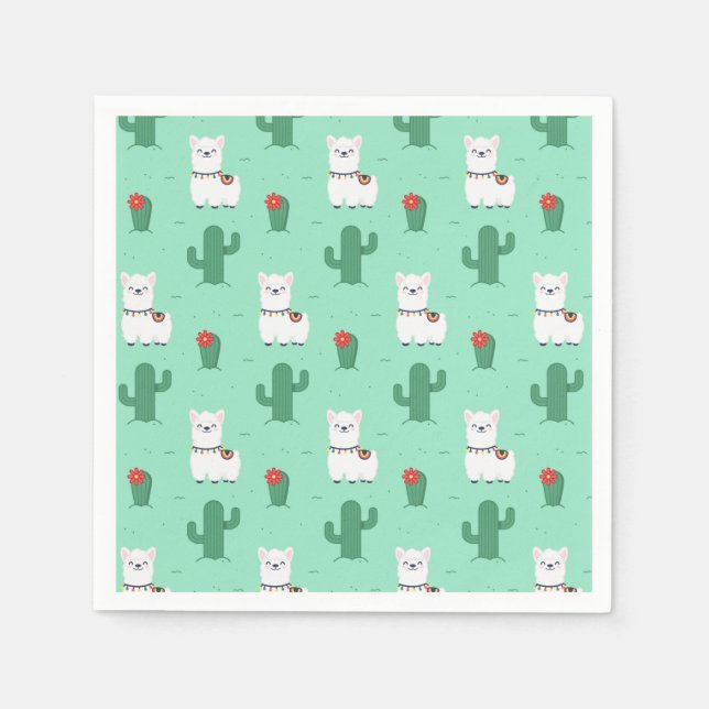 Alpaca/Llama Napkins (Front)