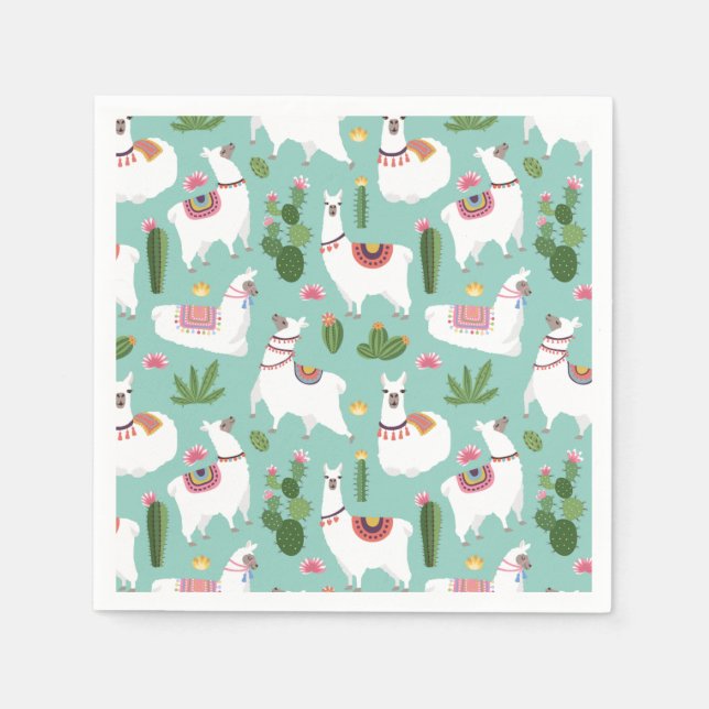 Alpaca/Llama Napkins (Front)