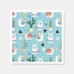 Alpaca/Llama Napkins