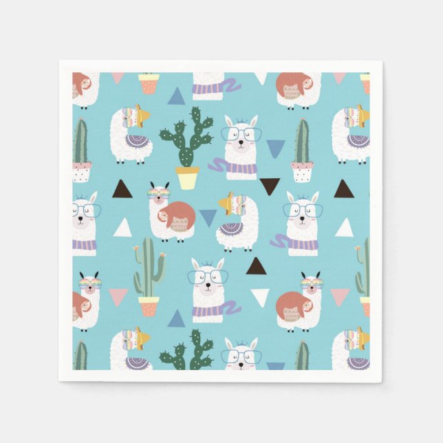 Alpaca/Llama Napkins (Front)