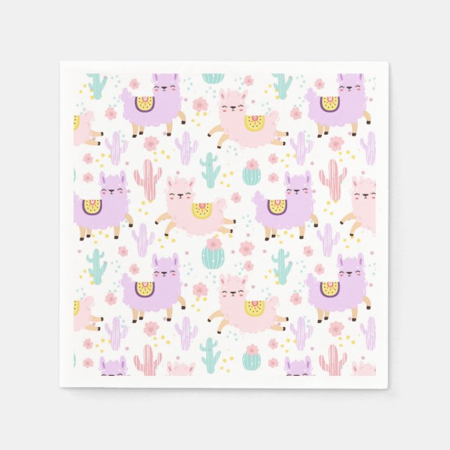 Alpaca/Llama Napkins (Front)