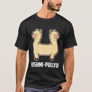 Alpaca Llama Yoga Costume I Like Pushmi Pullyu T-Shirt