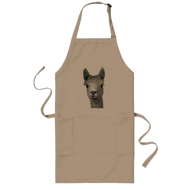 Alpaca Long Apron (Front)