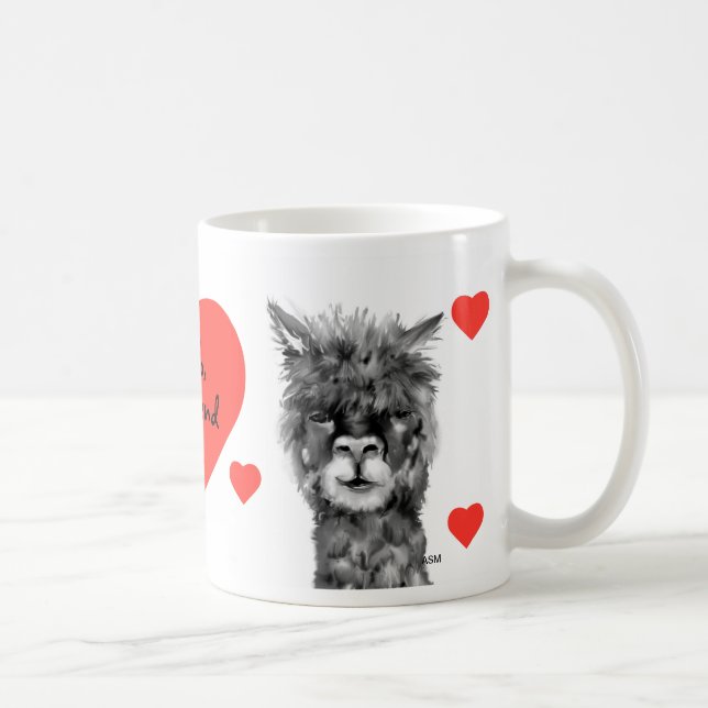 Alpaca love-hello, my friend Tasse Coffee Mug (Right)