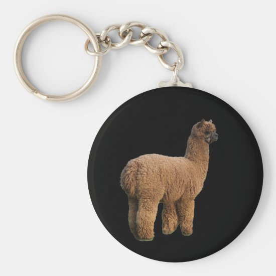 Alpaca Magic Keychain