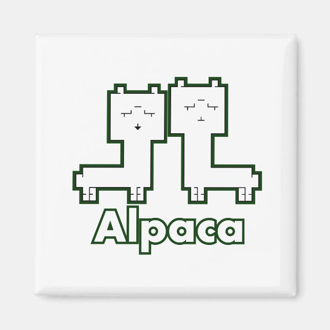 Alpaca Magnet (Front)
