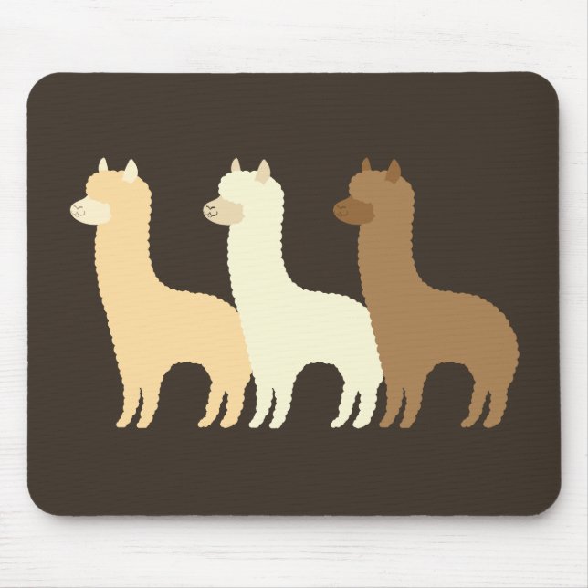 Alpaca Mouse Pad (Front)