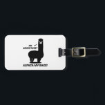 Alpaca My Bags Bag Tag<br><div class="desc">An Adventure? Alpaca My Bags!</div>