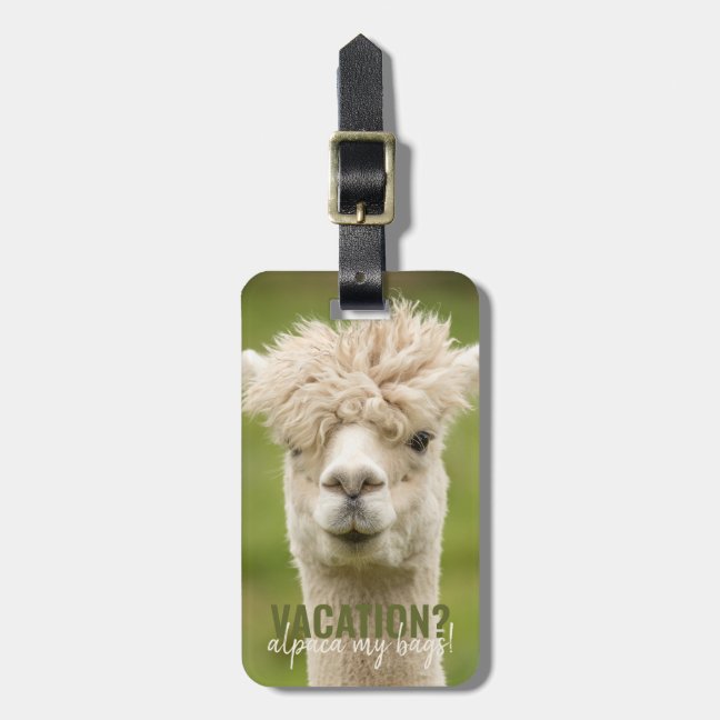 Alpaca My Bags Custom Luggage Tag