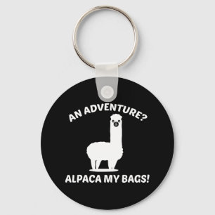 Alpaca My Bags Keychain