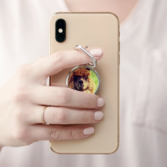 Alpaca Phone Ring Stand (In Situ)