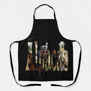 Alpaca Picture Name, Full Print Apron