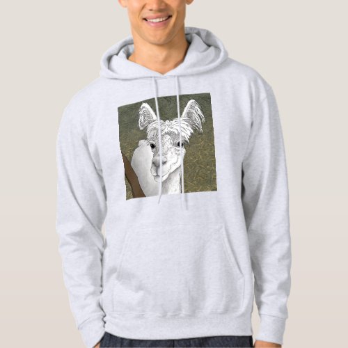 Alpaca Portrait 2 Hoodie