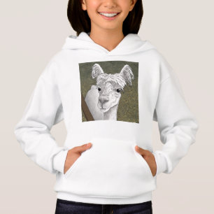 Alpaca Portrait 2 Hoodie