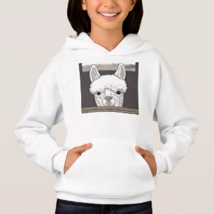Alpaca Portrait Hoodie