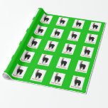 Alpaca Santa Wrapping Paper Alpaca Santa Wrapping Paper