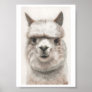 Alpaca Smile Art Print Ready To Framing Miranda