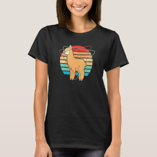 Alpaca South America Cute Animal Colorful 1 T-Shirt