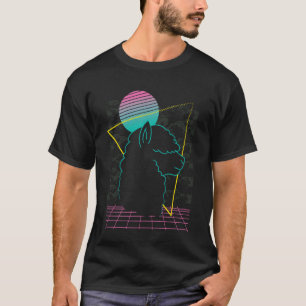 Alpaca Squad Retro Design Funny Alpaca Llama T-Shirt