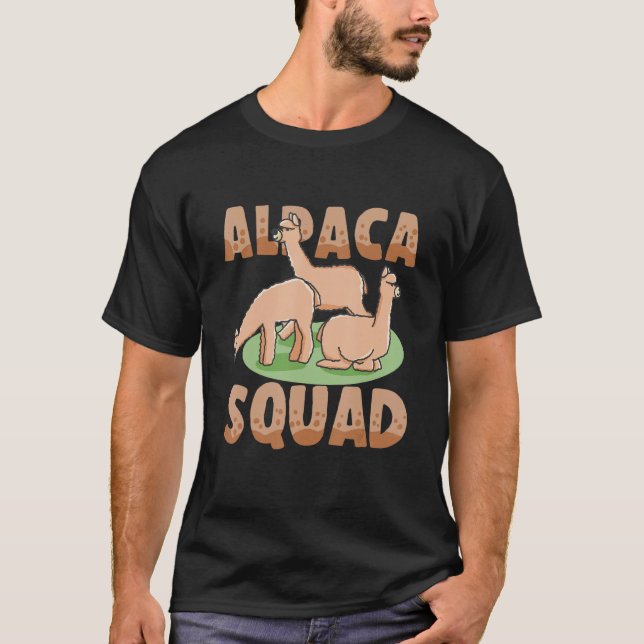 Alpaca Squad T-Shirt (Front)