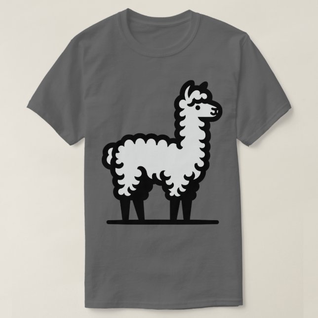 Alpaca T-Shirt (Design Front)