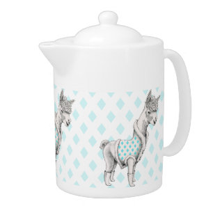 Alpaca Teapot