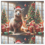 &quot;Alpaca the Presents: A Christmas Tale&quot; Fabric