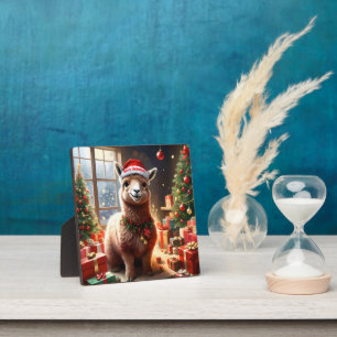"Alpaca the Presents: A Christmas Tale" Plaque