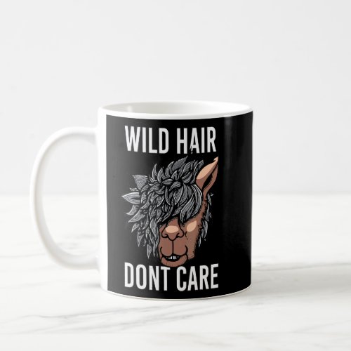 Alpaca Wild Hair Dont Care Llama Present  Coffee Mug