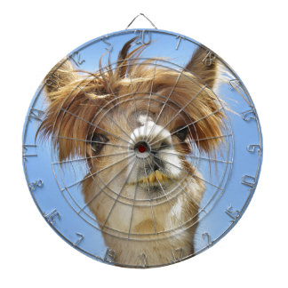 Alpaca with Crazy Hair Dart Board