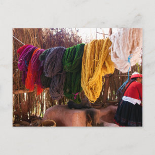 Alpaca Wool - Peru Postcard