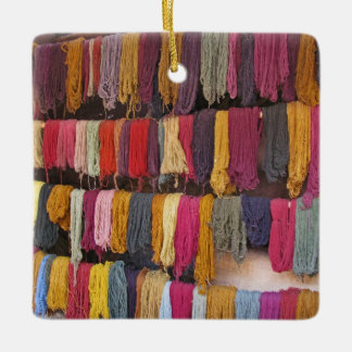 Alpaca Yarn Ceramic Ornament