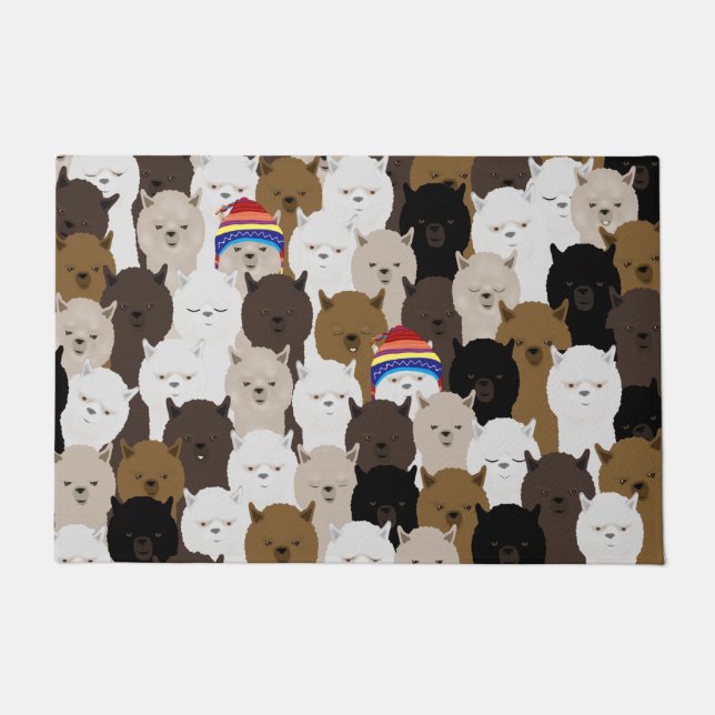 Alpacas Doormat (Front)