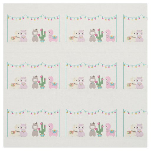 Alpacas Fabric