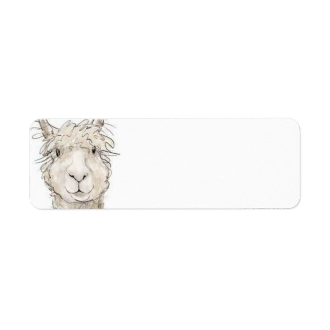 "Alpacas" Label (Front)