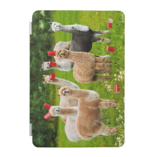Alpacas With Red Cups iPad Mini Cover