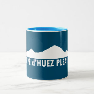 Alpe d’Huez France Please Two-Tone Coffee Mug