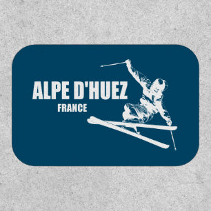 Alpe d’Huez France Skier Patch