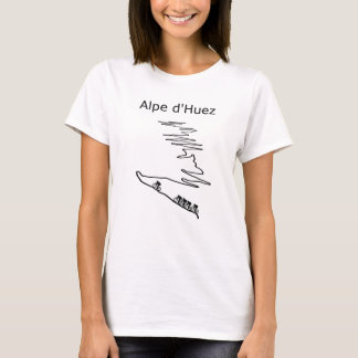 Alpe d Huez in France cycling for men and women T-Shirt