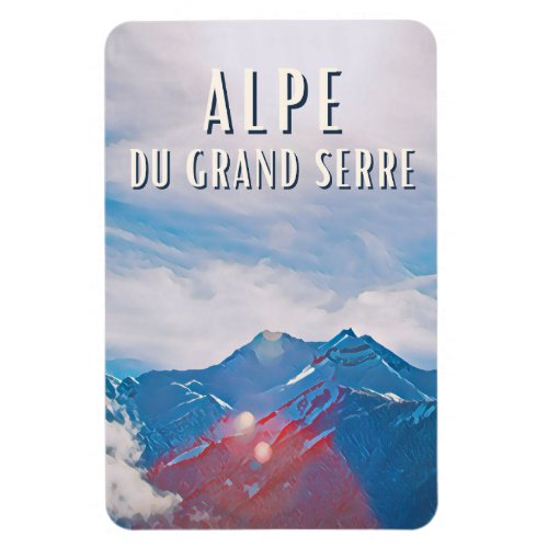 Alpe du Grand Serre Station de ski Magnet