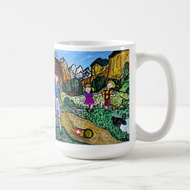 Alpen Dance Coffee Mug (Right)