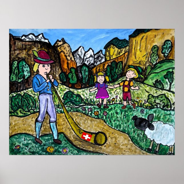 Alpen Dance Poster (Front)