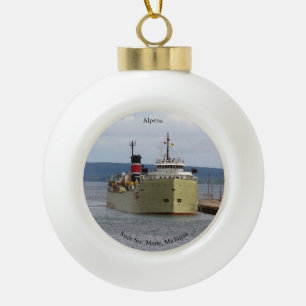 Alpena at Soo ball or snowflake ornament