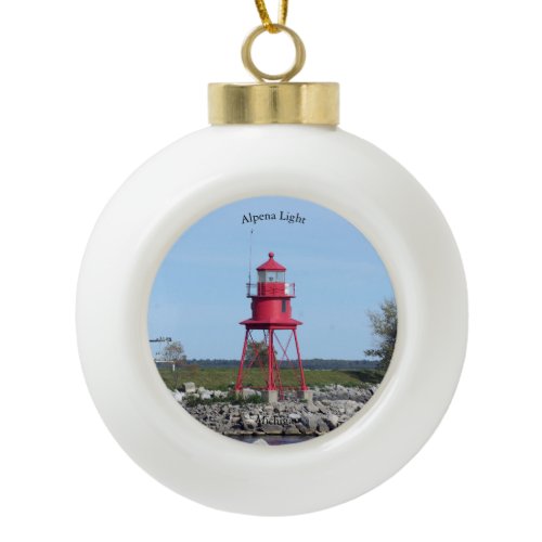 Alpena Light ornament