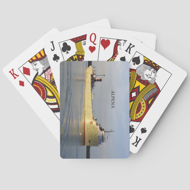 Alpena playing cards (Back)
