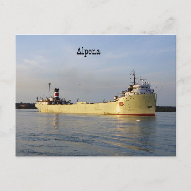 Alpena post card (Front)