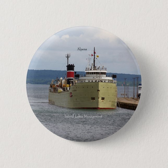 Alpena Soo button (Front)